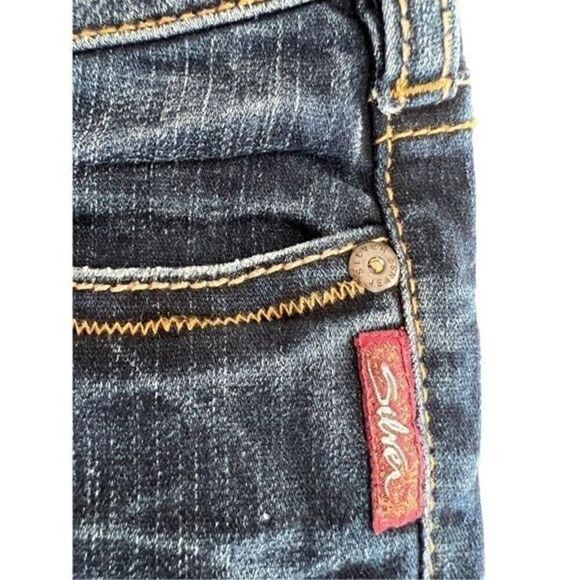 Silver jeans Co boots cut jeans size 28 - Picture 9 of 11